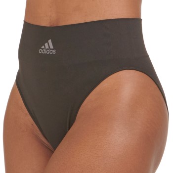 adidas Trusser BOS Smart Micro 720 Seamless Hi Leg Brief Sort polyamid Large Dame