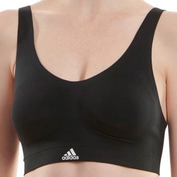 adidas Bh Micro Cut Free Naked 2ply Bra Sort Large Dame