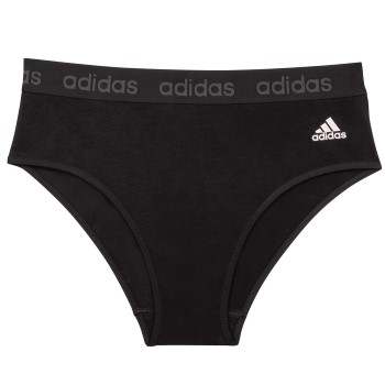 adidas Trusser Solid Cotton Bikini Style Brief Sort bomuld Medium Dame