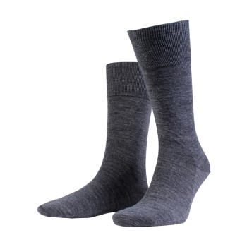 Se Amanda Christensen Strømper Icon Merino Wool Sock Grå Str 45/46 ved Timarco