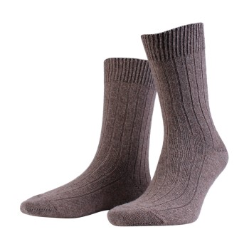 Amanda Christensen Strømper Supreme Wool Sock Brun Str 39/42