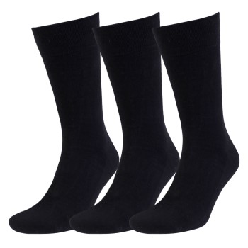 Amanda Christensen Strømper 3P True Ankle Soft Top Sock Sort Str 39/42 Herre