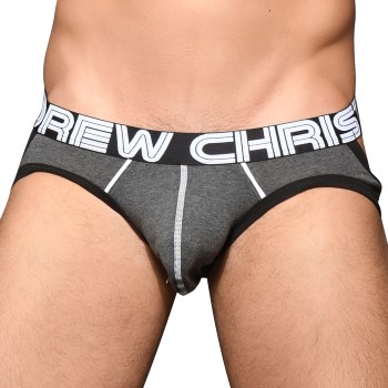 Andrew Christian Show-It Retro Pop Comfort Jock Grå bomuld Medium Herre