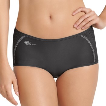 Anita Trusser Active Sporty Brief Panty Mørkgrå  40 Dame