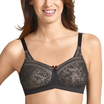 Anita Bh Care Fleur Wireless Mastectomy Bra Sort A 80 Dame