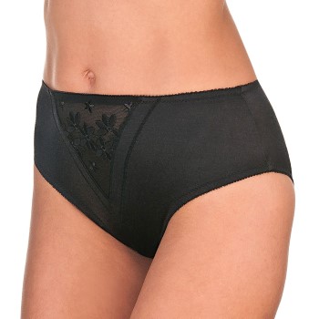 Felina Trusser Swiss Broderie Brief Sort 42 Dame