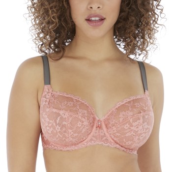 Freya Bh Offbeat Undewired Side Support Bra Rosa D 80 Dame