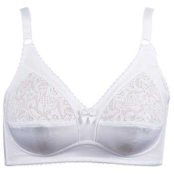 Damella Bh Classic Soft Bra Hvid B 75 Dame