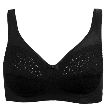 Damella Bh Classic Soft Lace Bra Sort A 80 Dame