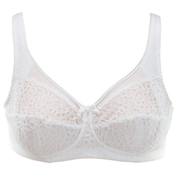 Damella Bh Classic Soft Lace Bra Hvid A 75 Dame