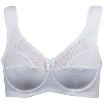 Damella Bh Classic Underwire Lace Bra Hvid B 80 Dame