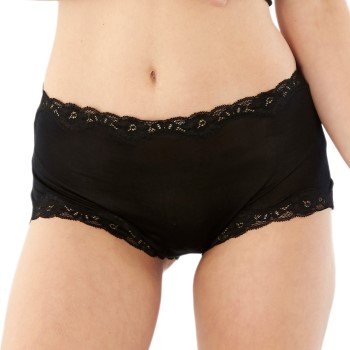 Damella Trusser Silk Brief Sort silke Medium Dame