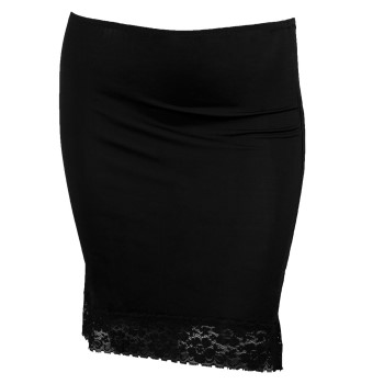 Damella Waist Slip 45 cm Sort viskose 40 Dame