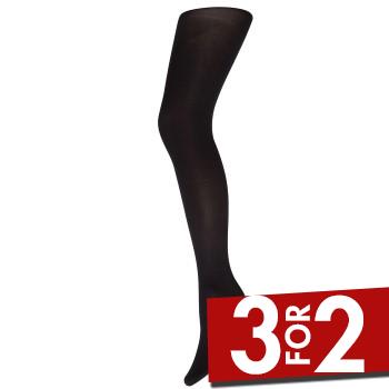 Decoy Strømpebukser 40 Den Microfiber Tights Sort polyamid XX-Large Dame