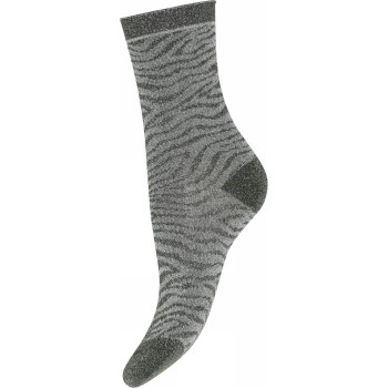 Decoy Strømper Glitter Patterned Ankle Socks Grøn Strl 37/41 Dame