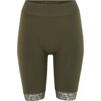 Se Decoy Long Shorts With Lace Grøn X-Large Dame ved Timarco