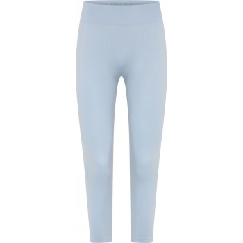 Decoy Seamless Capri Leggins Blå M/L Dame