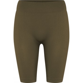 Decoy Seamless Shorts Grøn M/L Dame