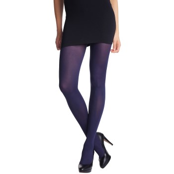 DIM Strømpebukser Mod Pantyhose Opaque Velouté Marineblå polyamid M/L Dame