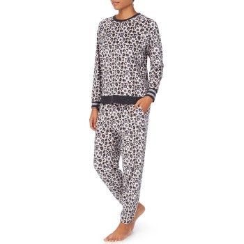 DKNY Homewear DKNY Lounge Life Jogger Set Leopard polyester Medium Dame