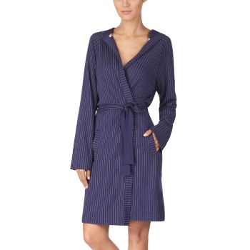 Se DKNY Homewear DKNY New Signature Robe 2119 Marineblå X-Large Dame ved Timarco