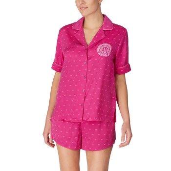 Se DKNY Homewear DKNY Only In DKNY Top And Boxer Pj Set Rosa polyester Small Dame ved Timarco