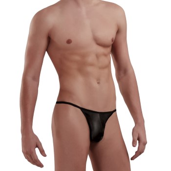 Doreanse Men G-string Sort polyester Medium Herre