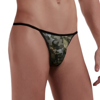 Doreanse Men G-string Camouflage polyester Medium Herre