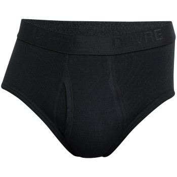 Dovre Brief With Fly Sort bomuld X-Large Herre