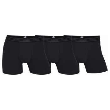 Dovre 3P Organic Cotton Boxers Sort økologisk bomuld Small Herre