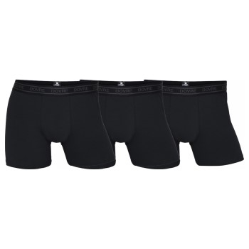 Dovre 3P Organic Cotton Boxers Sort økologisk bomuld X-Large Herre