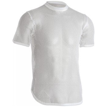 Dovre Organic Cotton Net T-shirt Hvid økologisk bomuld Large Herre