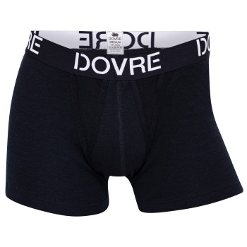 Dovre Wool Boxer With Fly Sort merinould Large Herre