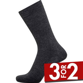 Egtved Strømper Bamboo Socks Grå Str 40/45 Herre