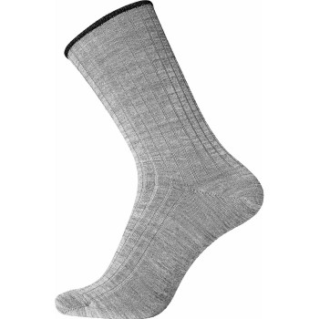 Egtved Strømper Wool No Elastic Rib Socks Grå Str 45/48