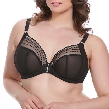 Elomi Bh Matilda Underwired Plunge Bra Sort E 85 Dame