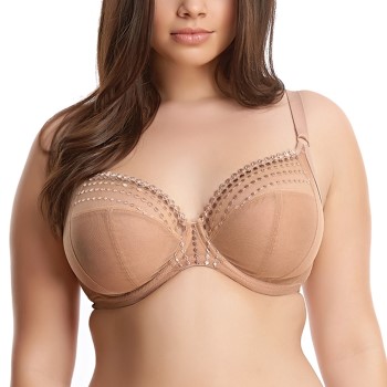 Elomi Bh Matilda Underwired Plunge Bra Beige E 90 Dame