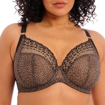 Elomi Bh Matilda Underwired Plunge Bra Leopard I 90 Dame