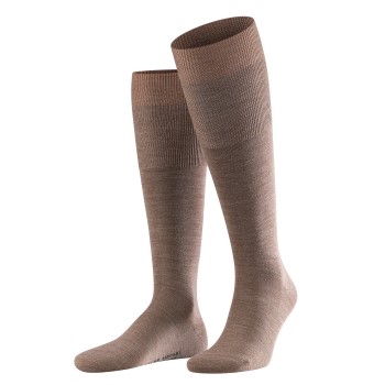 Falke KGaA Falke Strømper Airport Knee-high Nougat Str 45/46 Herre