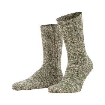 Falke KGaA Falke Strømper Brooklyn Sock Grøn økologisk bomuld Str 39/42 Herre