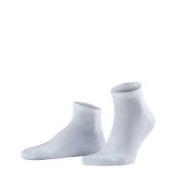 Falke KGaA Falke Strømper 2P Happy Sneaker Socks Hvid bomuld Str 47/50 Herre