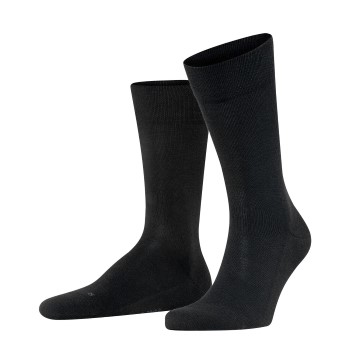 Falke KGaA Falke Strømper Sensitive London Socks Sort bomuld Str 47/50 Herre