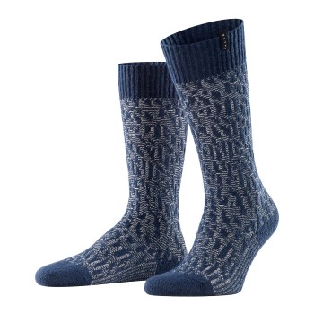 Falke KGaA Falke Strømper Stillness Fleece Sock Blå Str 43/46 Herre