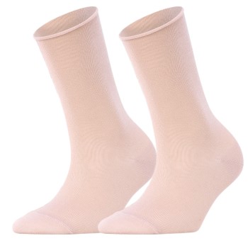 Falke KGaA Falke Strømper 2P Women Casual Happy Sock Rosa Str 39/42 Dame