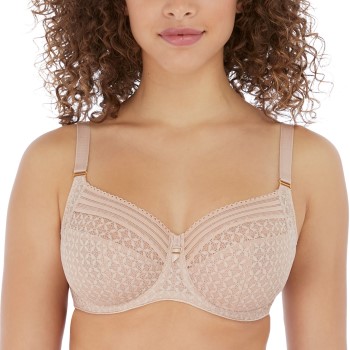 Freya Bh Viva Underwire Side Support Lace Bra Beige polyamid D 75 Dame