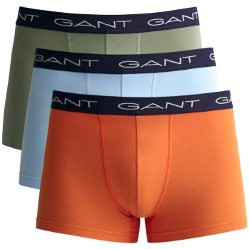 Gant 3P Cotton Trunks Orange bomuld Medium Herre