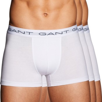 Gant 3P Essential Basic CS Trunks Hvid bomuld Medium Herre