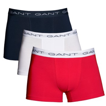 Gant 3P Essential Basic CS Trunks Flerfarvet bomuld Medium Herre