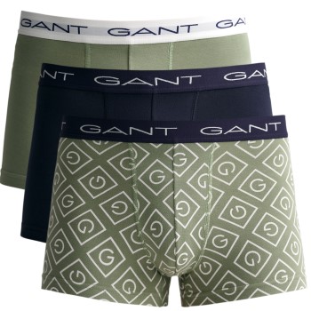 Gant 3P Icon G Trunk Grøn bomuld Large Herre