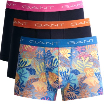 Gant 3P Tropical Printed Trunks Flerfarvet bomuld Medium Herre